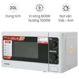 Lò vi sóng có nướng Toshiba ER-SGM20(S1)VN 20 lít - Giá rẻ nhất hôm nay - Ảnh 2