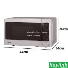 Lò vi sóng có nướng Toshiba ER-SGM20(S1)VN 20 lít - Giá rẻ nhất hôm nay - Ảnh 12
