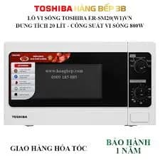 So sánh giá Lò vi sóng Toshiba ER-SM20(W1)VN 20 lít - Tìm sản phẩm giá rẻ nhất - Ảnh 18