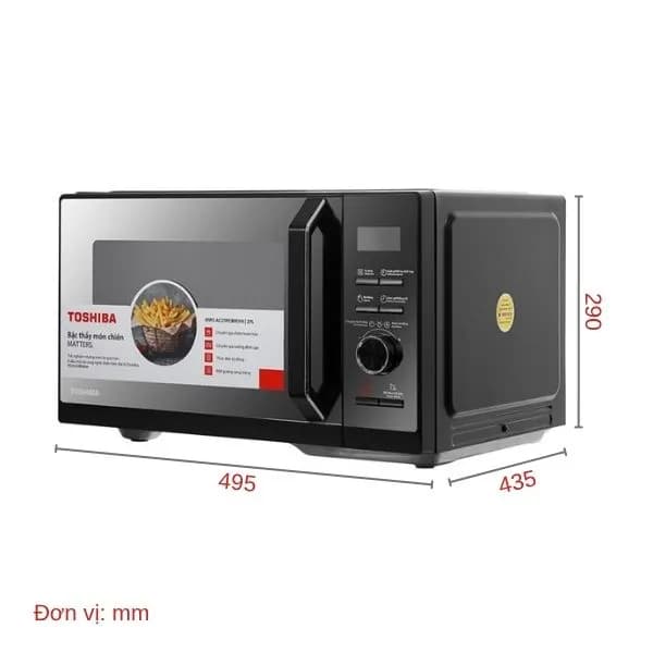 So sánh giá Lò vi sóng có nướng Toshiba MW3-AC27PE(BM)VN 27 lít - Tìm sản phẩm giá rẻ nhất - Ảnh 7