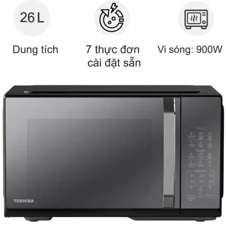 Lò vi sóng Toshiba MW3-EM26PE(BM)VN 26 lít - Giá rẻ nhất hôm nay - Ảnh 2