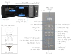 Lò vi sóng Toshiba MW3-EM26PE(BM)VN 26 lít - Giá rẻ nhất hôm nay - Ảnh 15