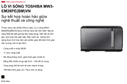 Lò vi sóng Toshiba MW3-EM26PE(BM)VN 26 lít - Giá rẻ nhất hôm nay - Ảnh 18