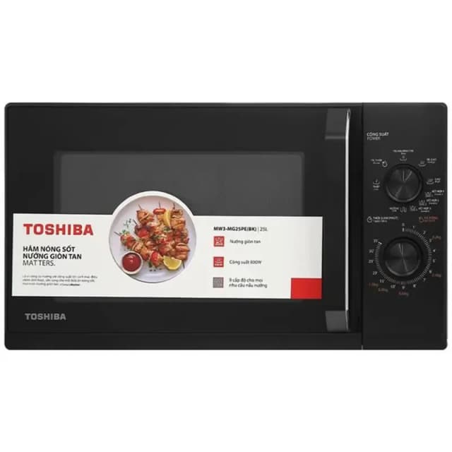 So sánh giá Lò vi sóng Toshiba MW3-MM25PE(BK) 25 lít rẻ nhất? - Ảnh 5
