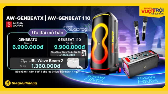 So sánh giá Loa Bluetooth Alpha Works AW-GENBEAT 110 rẻ nhất? - Ảnh 5