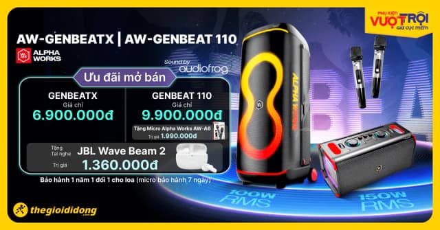 So sánh giá Loa Bluetooth Alpha Works AW-GENBEATX rẻ nhất? - Ảnh 3