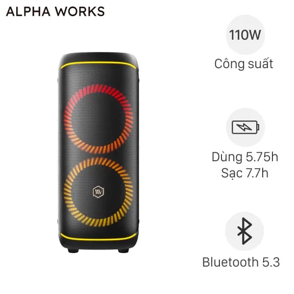 So sánh giá Loa Bluetooth Alpha Works AW-GENBEATX rẻ nhất? - Ảnh 10