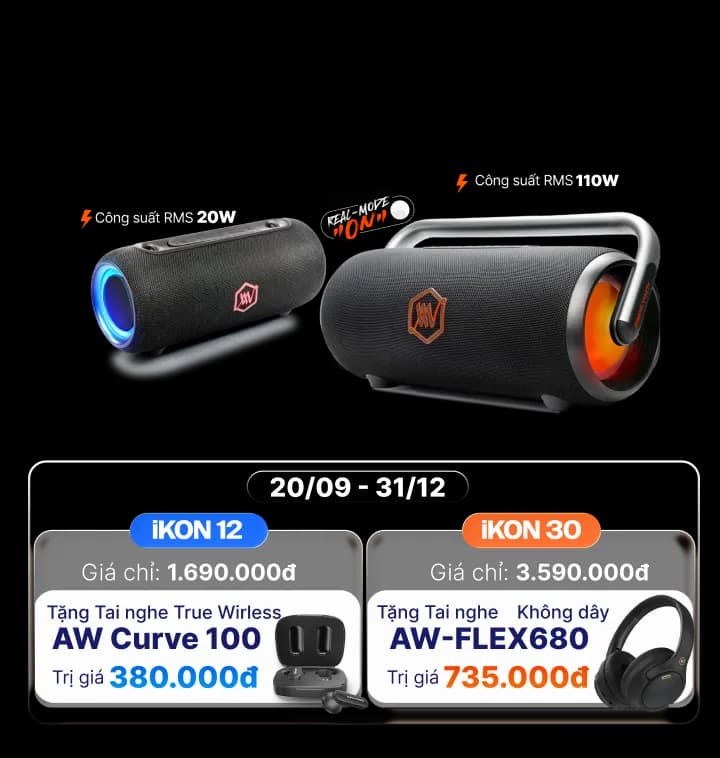 Loa Bluetooth Alpha Works AW-IKON12 - Giá rẻ nhất hôm nay - Ảnh 5