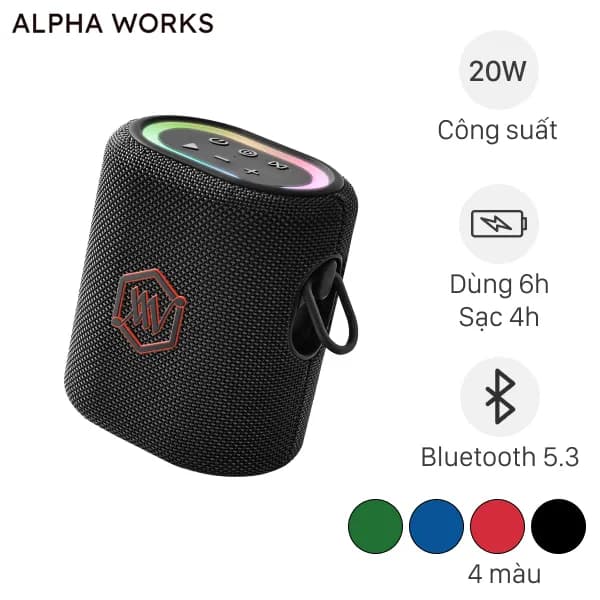 Loa Bluetooth Alpha Works AW- SONIK - Giá rẻ nhất hôm nay - Ảnh 12