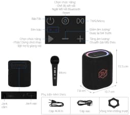 So sánh giá Loa Bluetooth Alpha Works AW- SONIK Plus - Tìm sản phẩm giá rẻ nhất - Ảnh 11