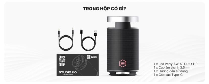 Loa Bluetooth Alpha Works AW-STUDIO110 - Giá rẻ nhất hôm nay - Ảnh 11