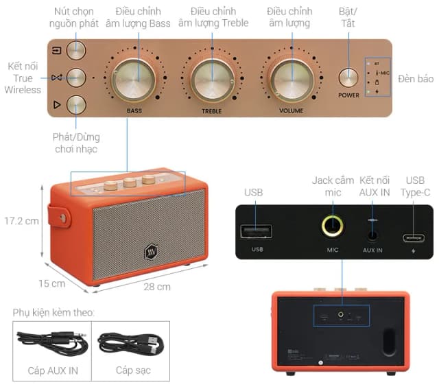 So sánh giá Loa Bluetooth Alpha Works AW-W89 rẻ nhất? - Ảnh 11