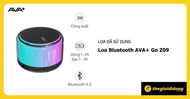 So sánh giá Loa Bluetooth AVA+ Go Z09 rẻ nhất? - Ảnh 9