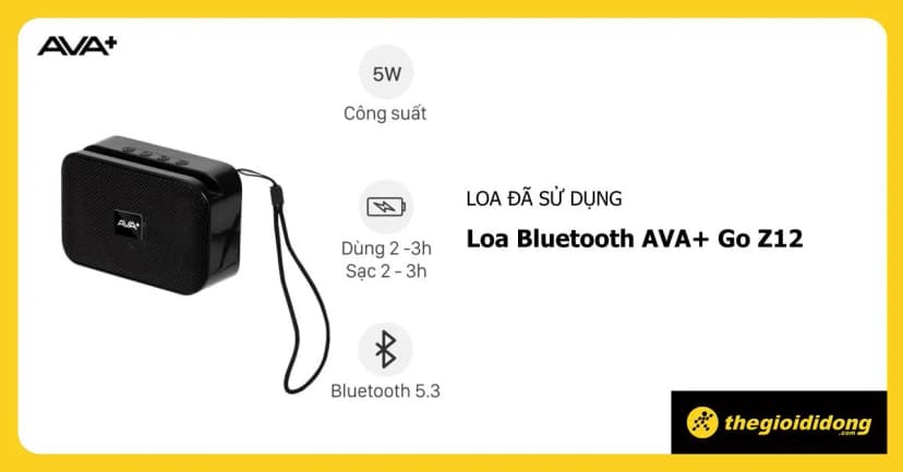 Loa Bluetooth AVA+ Go Z12 - Giá rẻ nhất hôm nay - Ảnh 14