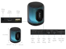 Loa Bluetooth AVA+ Led K09 - Giá rẻ nhất hôm nay - Ảnh 3