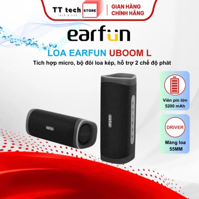 Loa Bluetooth Earfun UboomL - Ảnh 6