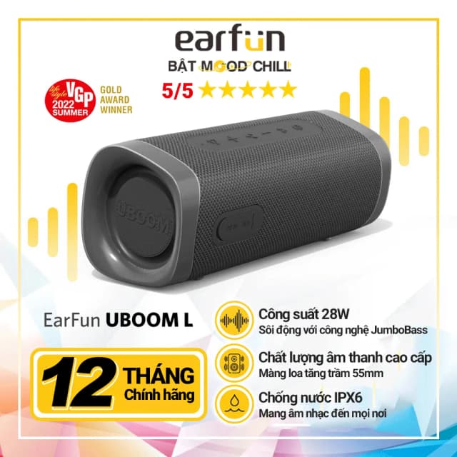 Top 1 so sánh giá Loa Bluetooth Earfun UboomL - Tìm sản phẩm giá rẻ nhất - Ảnh 5