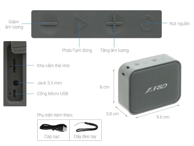So sánh giá Loa Bluetooth Fenda W5 Plus rẻ nhất? - Ảnh 2