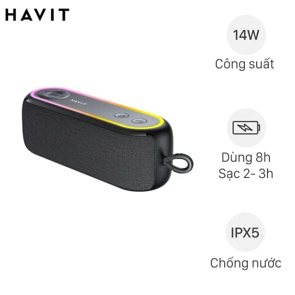 Loa Bluetooth Havit SK810BT - Giá rẻ nhất hôm nay - Ảnh 5