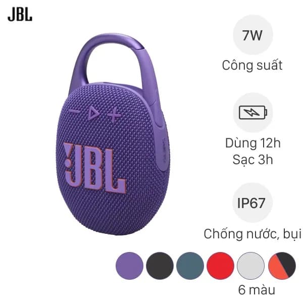 So sánh giá Loa Bluetooth JBL Clip 5 rẻ nhất? - Ảnh 7