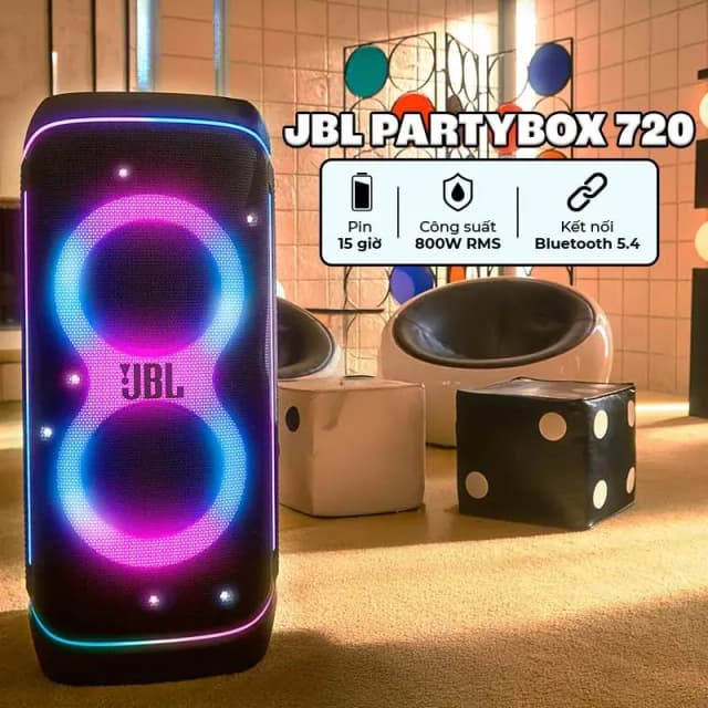So sánh giá Loa Bluetooth JBL Partybox 720 rẻ nhất? - Ảnh 11
