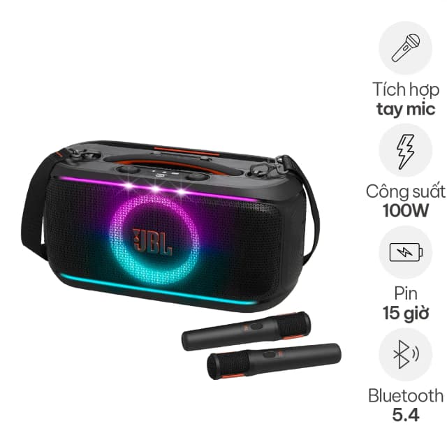 Loa Bluetooth JBL Partybox On The Go 2 - Ảnh 6