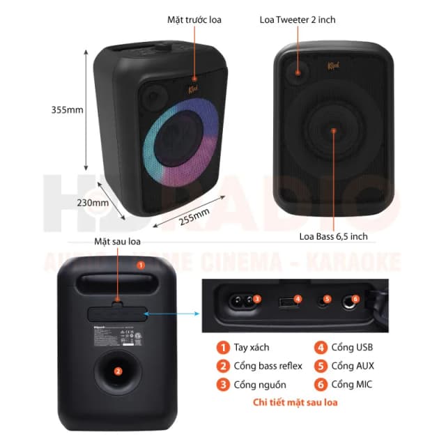 So sánh giá Loa Bluetooth Klipsch GIG XL rẻ nhất? - Ảnh 3