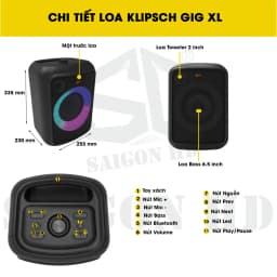 Loa Bluetooth Klipsch GIG XL - Giá rẻ nhất hôm nay - Ảnh 10