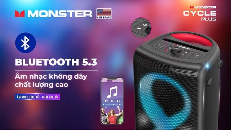 Loa Bluetooth Monster Musicbox Cycle Plus MS22120 - Giá rẻ nhất hôm nay - Ảnh 12