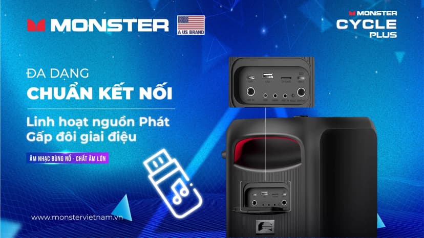 Loa Bluetooth Monster Musicbox Cycle Plus MS22120 - Giá rẻ nhất hôm nay - Ảnh 16