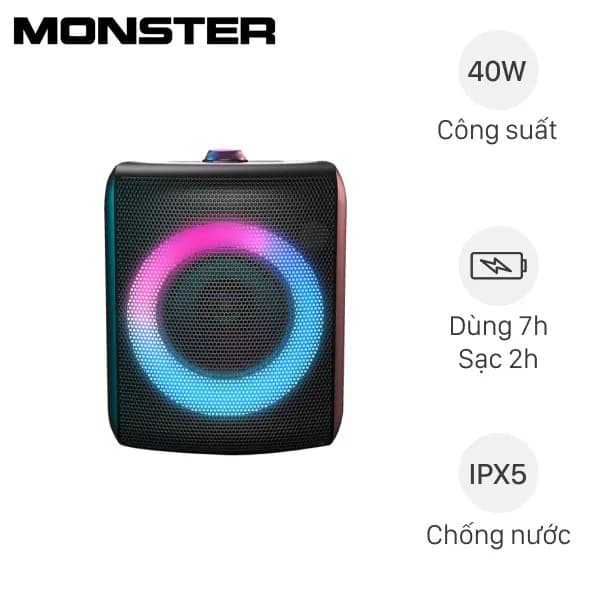 Loa Bluetooth Monster Musicbox MS22150 - Giá rẻ nhất hôm nay - Ảnh 1