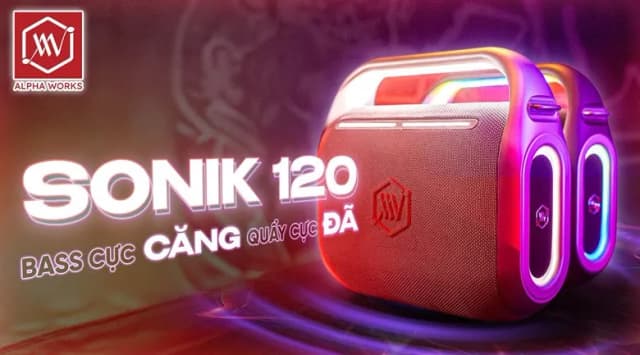 So sánh giá Loa Bluetooth Party Alpha Works Sonik 120 VNE rẻ nhất? - Ảnh 5
