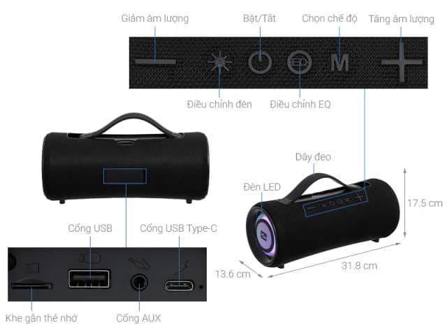 So sánh giá Loa Bluetooth Rezo BoomBass rẻ nhất? - Ảnh 4