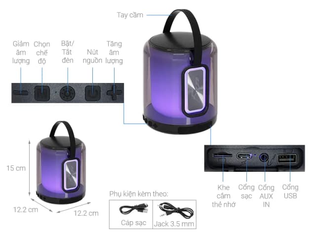 So sánh giá Loa Bluetooth Rezo Home Series Bag rẻ nhất? - Ảnh 3