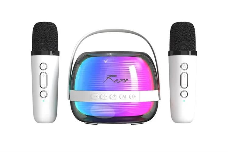 Loa Bluetooth Rezo K1 2 Mic - Giá rẻ nhất hôm nay - Ảnh 8