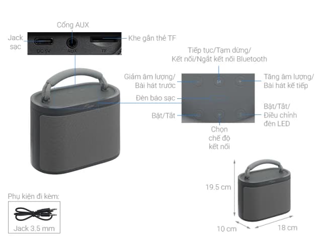So sánh giá Loa Bluetooth Rezo Killburn 1 rẻ nhất? - Ảnh 6