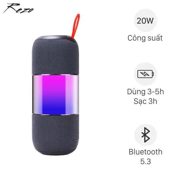 Loa Bluetooth Rezo Ledmi K311 - Giá rẻ nhất hôm nay - Ảnh 2