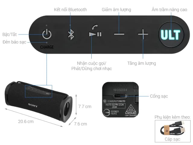 So sánh giá Loa Bluetooth Sony ULT10 Field 1 rẻ nhất? - Ảnh 11