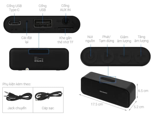 So sánh giá Loa Bluetooth Sounarc P2 Portable Speaker rẻ nhất? - Ảnh 9
