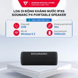 Loa Bluetooth Sounarc P4 Portable Speaker - Giá rẻ nhất hôm nay - Ảnh 6