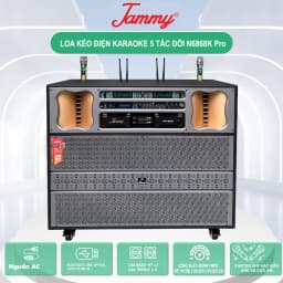 Loa điện karaoke Jammy N6868K Pro 4200W - Giá rẻ nhất hôm nay - Ảnh 7