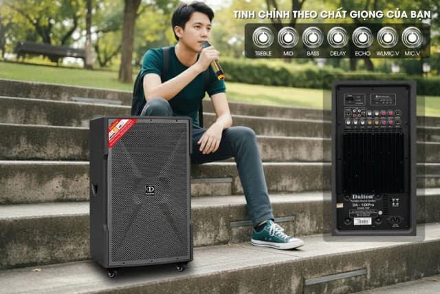 So sánh giá Loa kéo karaoke Dalton DA-15XPro rẻ nhất? - Ảnh 11