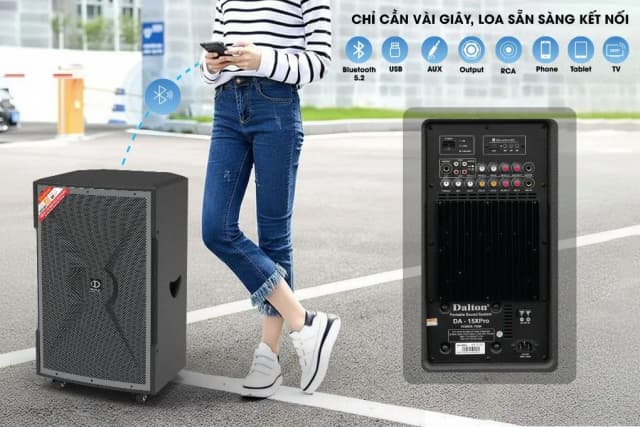 So sánh giá Loa kéo karaoke Dalton DA-15XPro rẻ nhất? - Ảnh 7