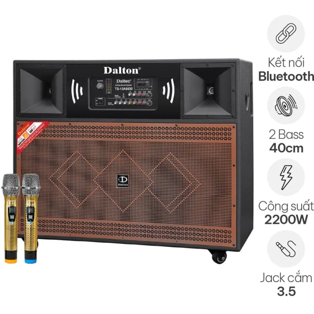 So sánh giá Loa kéo karaoke Dalton TS-15A6500 rẻ nhất? - Ảnh 16