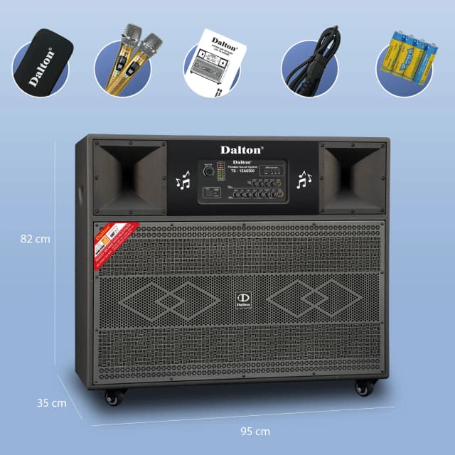 So sánh giá Loa kéo karaoke Dalton TS-15A6500 rẻ nhất? - Ảnh 3