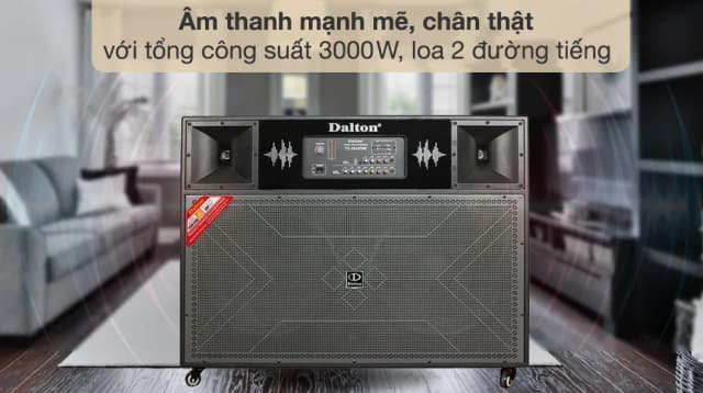 So sánh giá Loa điện karaoke Dalton TS-18A8500 3000W rẻ nhất? - Ảnh 12