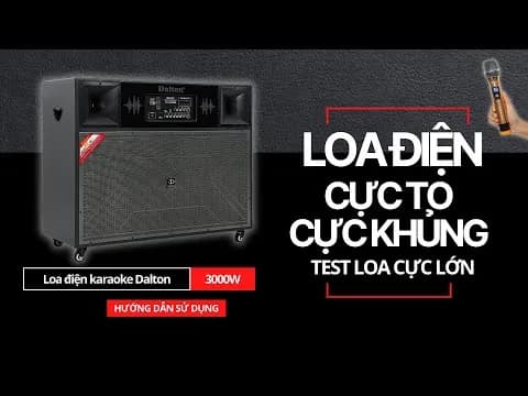 So sánh giá Loa điện karaoke Dalton TS-18A8500 3000W rẻ nhất? - Ảnh 17