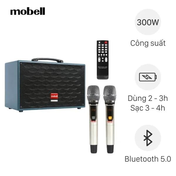 So sánh giá Loa karaoke xách tay Mobell MK-2790A 300W rẻ nhất? - Ảnh 3