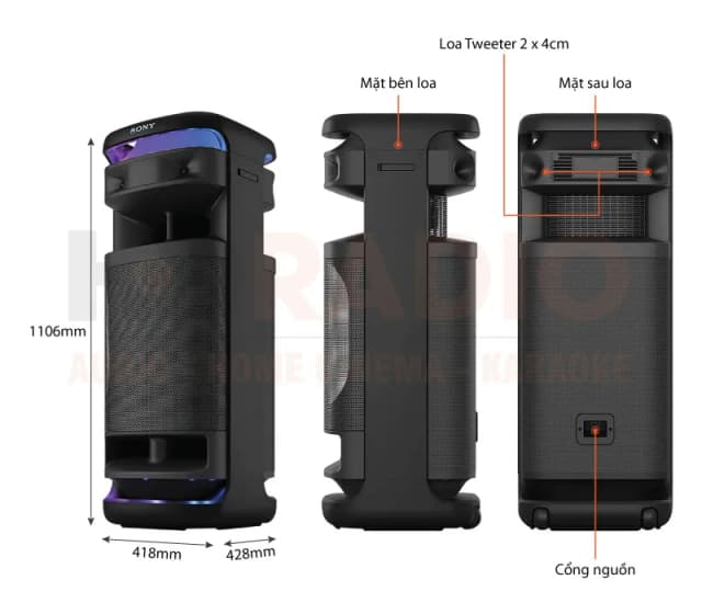 So sánh giá Loa Karaoke Sony SRSULT1000 rẻ nhất? - Ảnh 13