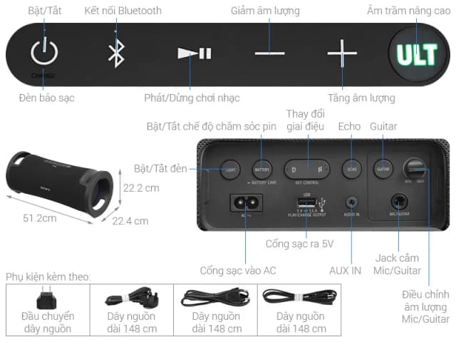 So sánh giá Loa Karaoke Sony ULT70 Field 7 rẻ nhất? - Ảnh 9